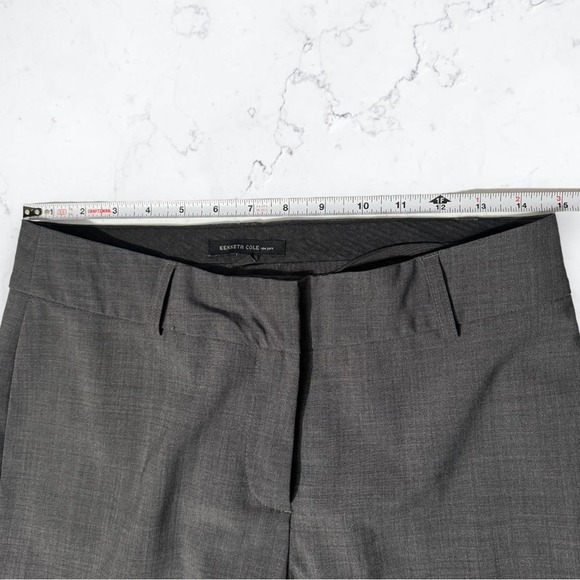 Kenneth Cole Grey Wide Leg Trouser Pant Size 4 - Picture 6 of 9